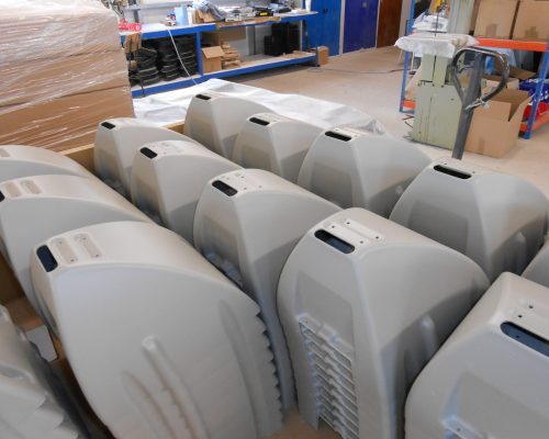 ABS Pinseal Machine Cover Colour Matched To Our Customers Existing Parts