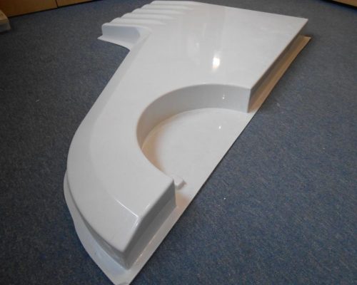 Large Side Panel Moulding For A Microchip Manufacturing Machine
