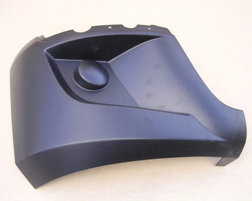Front Bumper Corner Moulding Manufactured From Black Pinseal ABS