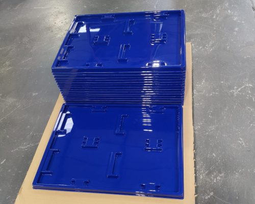 Vac Formed Blue HIPS Handling Tray