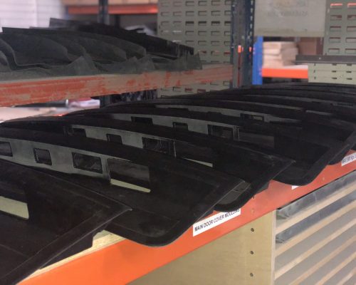RIM Moulded Number Plate Plinths For Vehicles