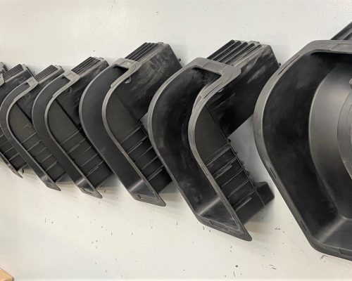 RIM Moulded Underbody Parts For Prototype Electric Vehicle