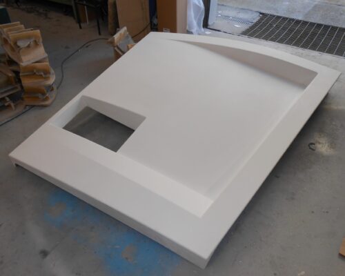 Bespoke Large Machine Door Cover Manufactured Out Of Polyester GRP