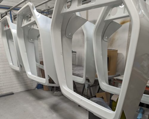 Front Grille Surround Manufactured And Sprayed To End Users Requirements