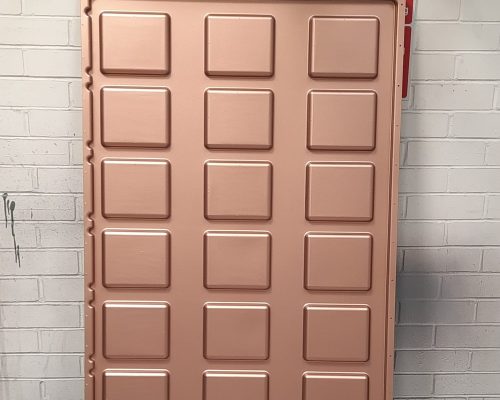 Solar Powered Refrigeration Panel Painted With Electro Conductive Copper Coating